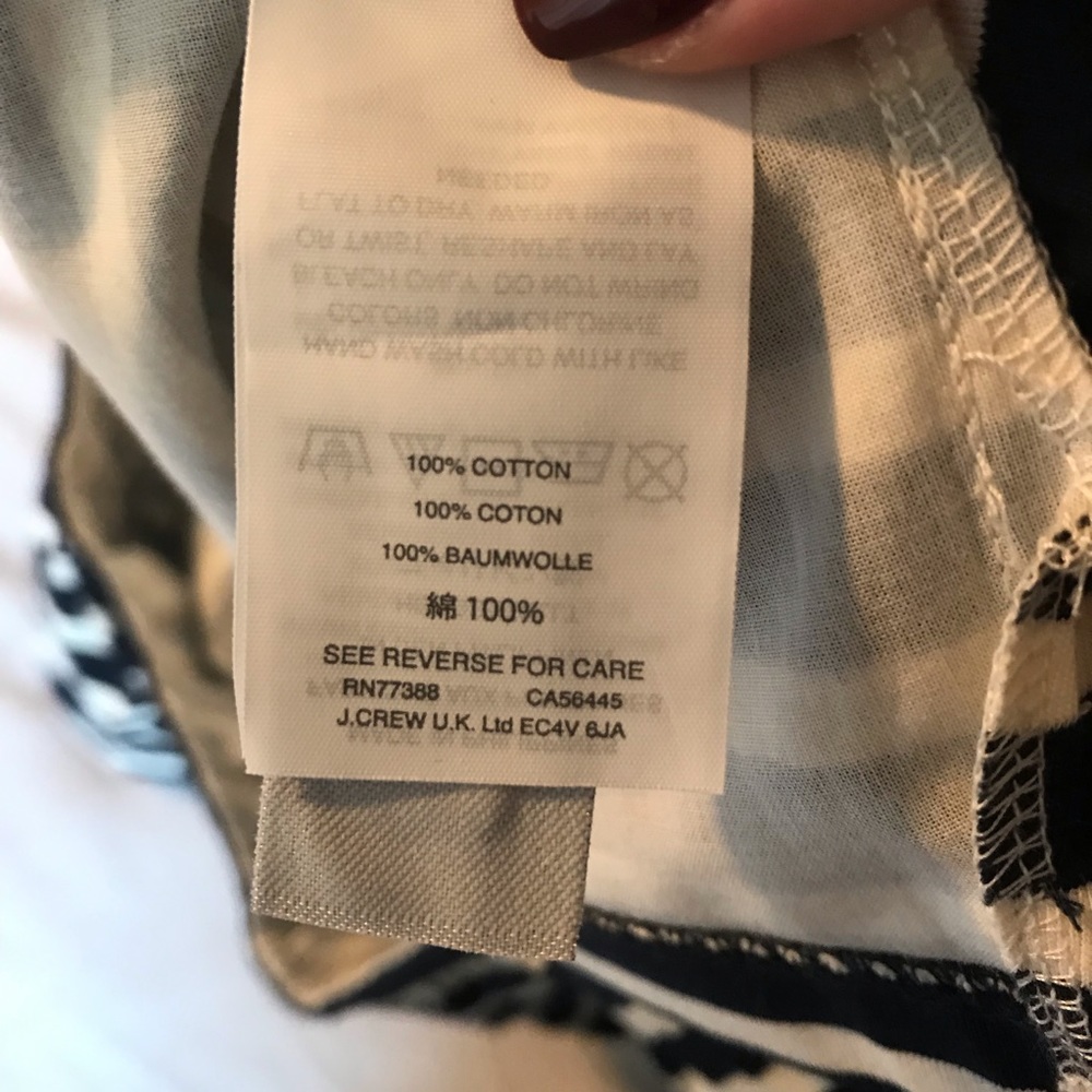 J. Crew One Shoulder Ruffle Striped Top, size Large NWT - Picture 2 of 8
